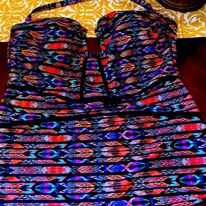 Tankini bathing suit top (Dillards)